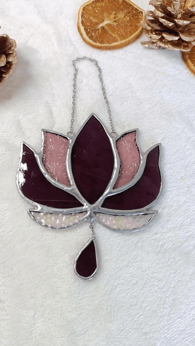 Lotus violet et rose - sur commande uniquement 