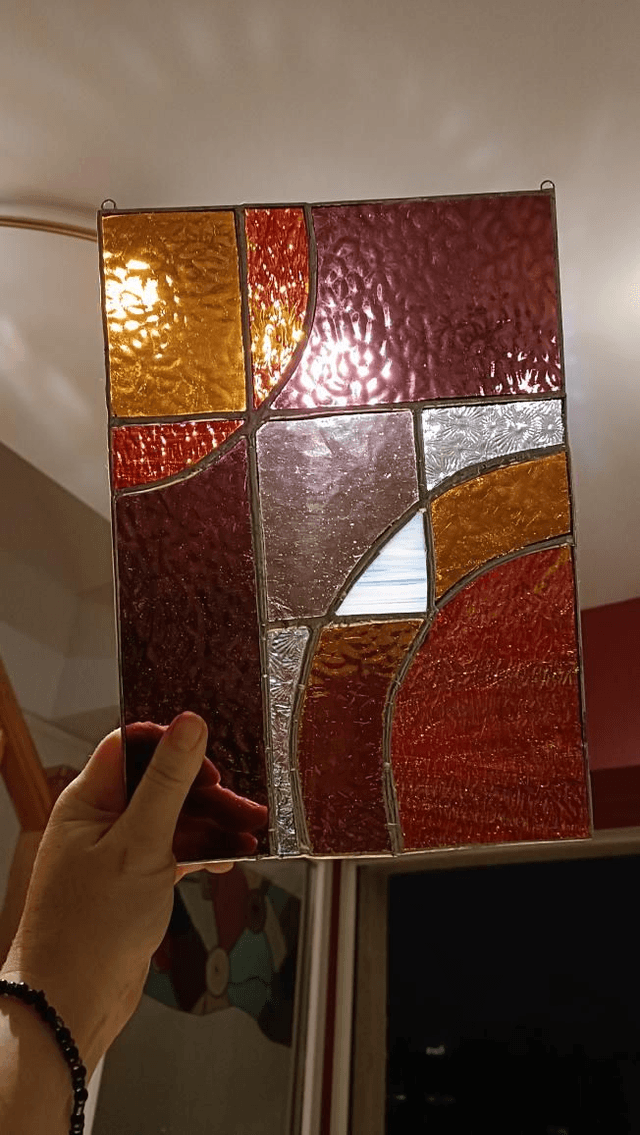 Cours d'initiation au vitrail Tiffany - 1 journée de 10 h à 18h (8 heures)