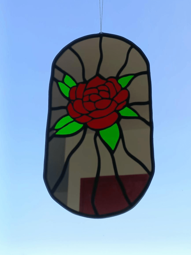 Miroir Rose Red Eden 
