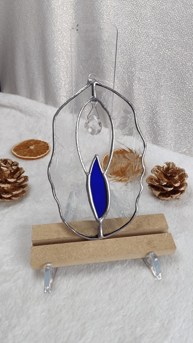 Vulva bleu cobalt 
