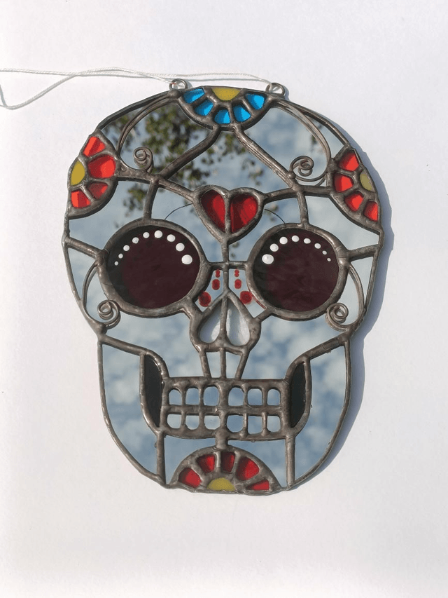 Calavera florale - crâne mexicain 