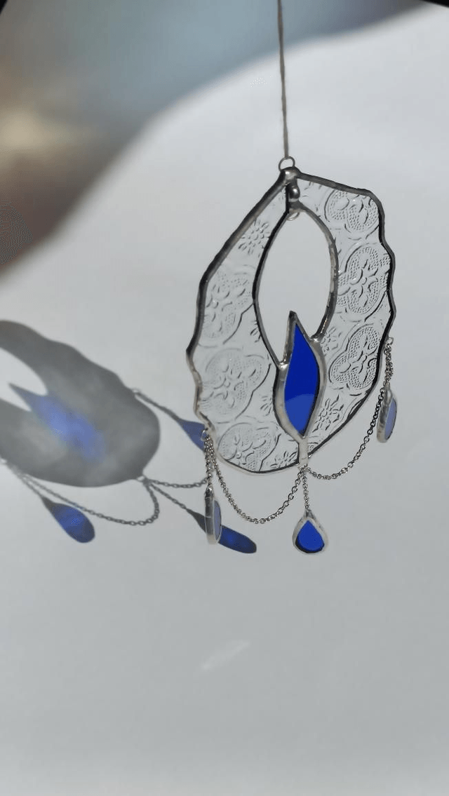 Vulva Queen Bleu cobalt