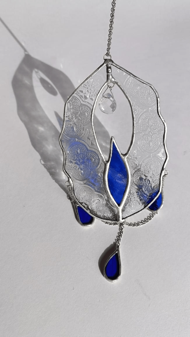 Vulva Queen Bleu cobalt