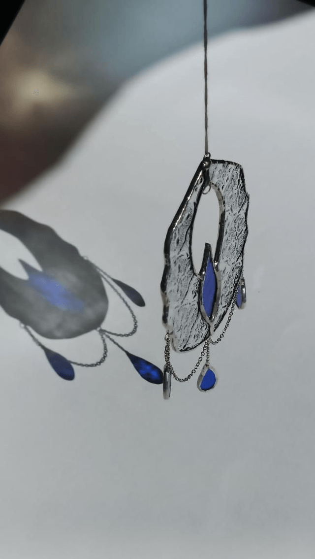 Vulva Queen Bleu cobalt