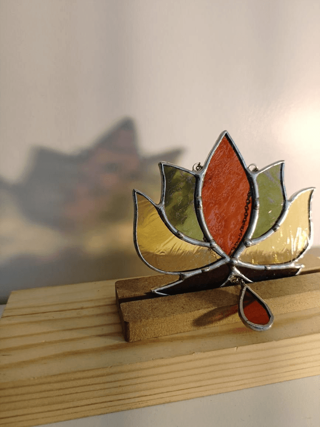 Lotus ambré - sur commande uniquement 