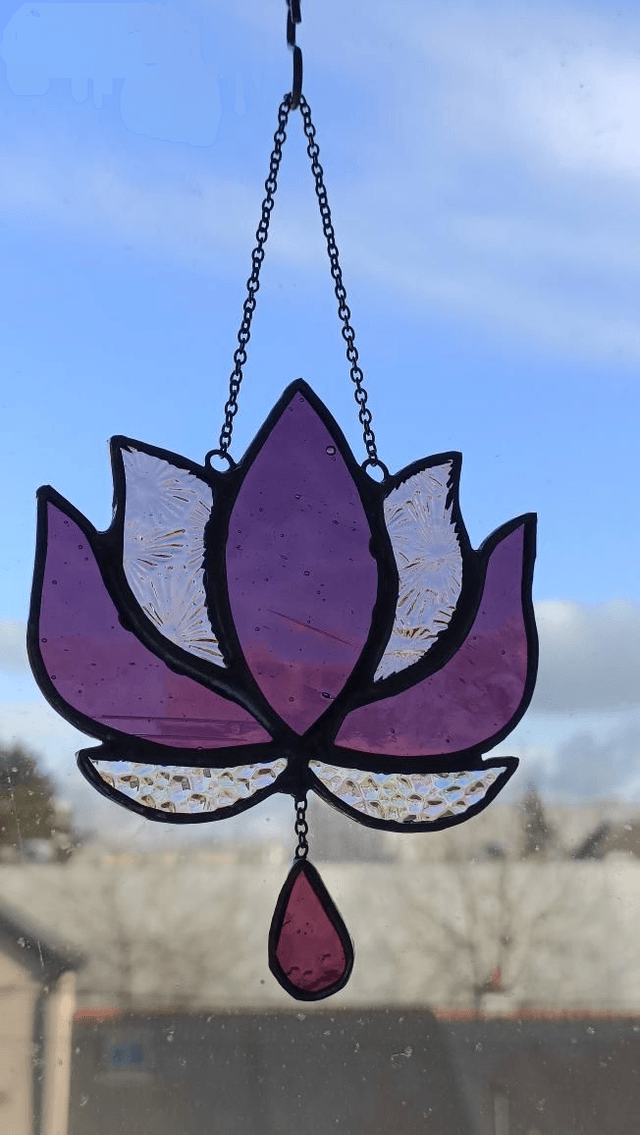 Lotus violet et rose - sur commande uniquement 
