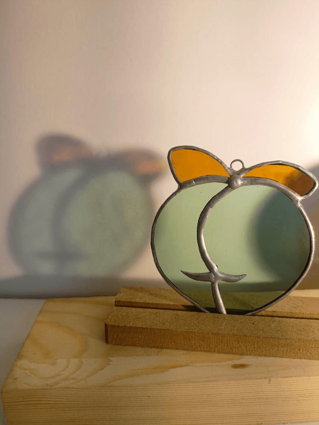 Boule de pêche vert d'eau 