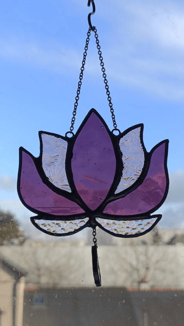 Lotus violet et rose - sur commande uniquement 
