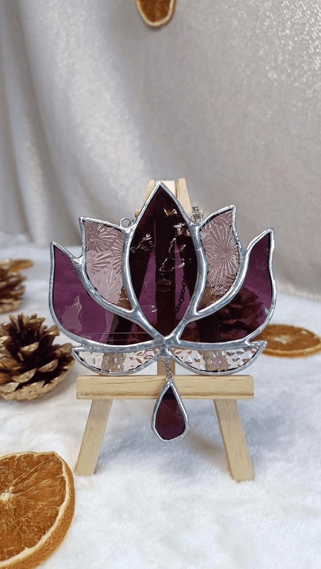 Lotus violet et rose - sur commande uniquement 