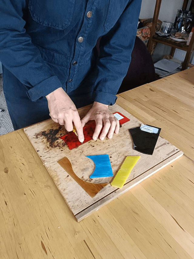 Cours d&#039;initiation au vitrail Tiffany - 4h