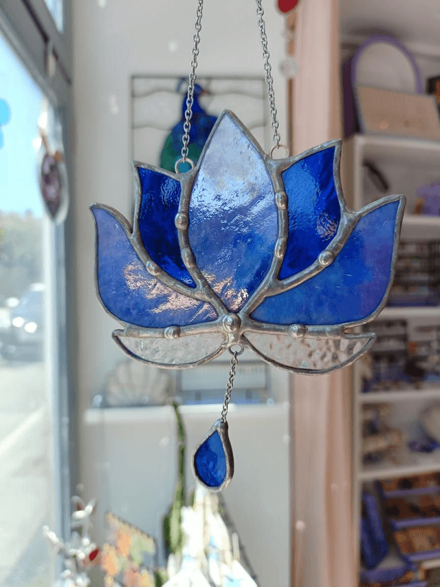 Lotus Bleu cobalt 
