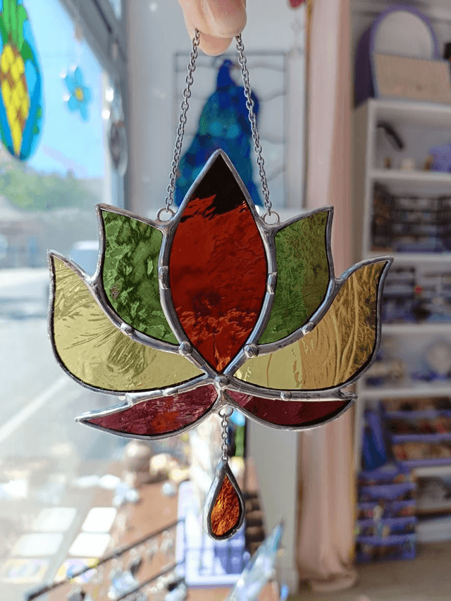 Lotus ambré - sur commande uniquement 